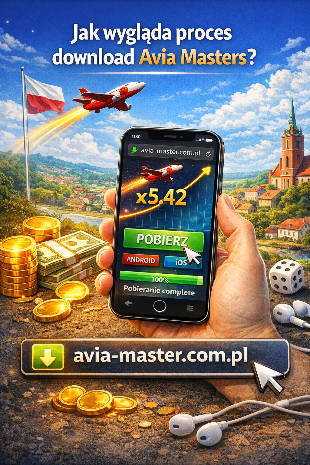 Jak wygląda proces download Avia Masters?